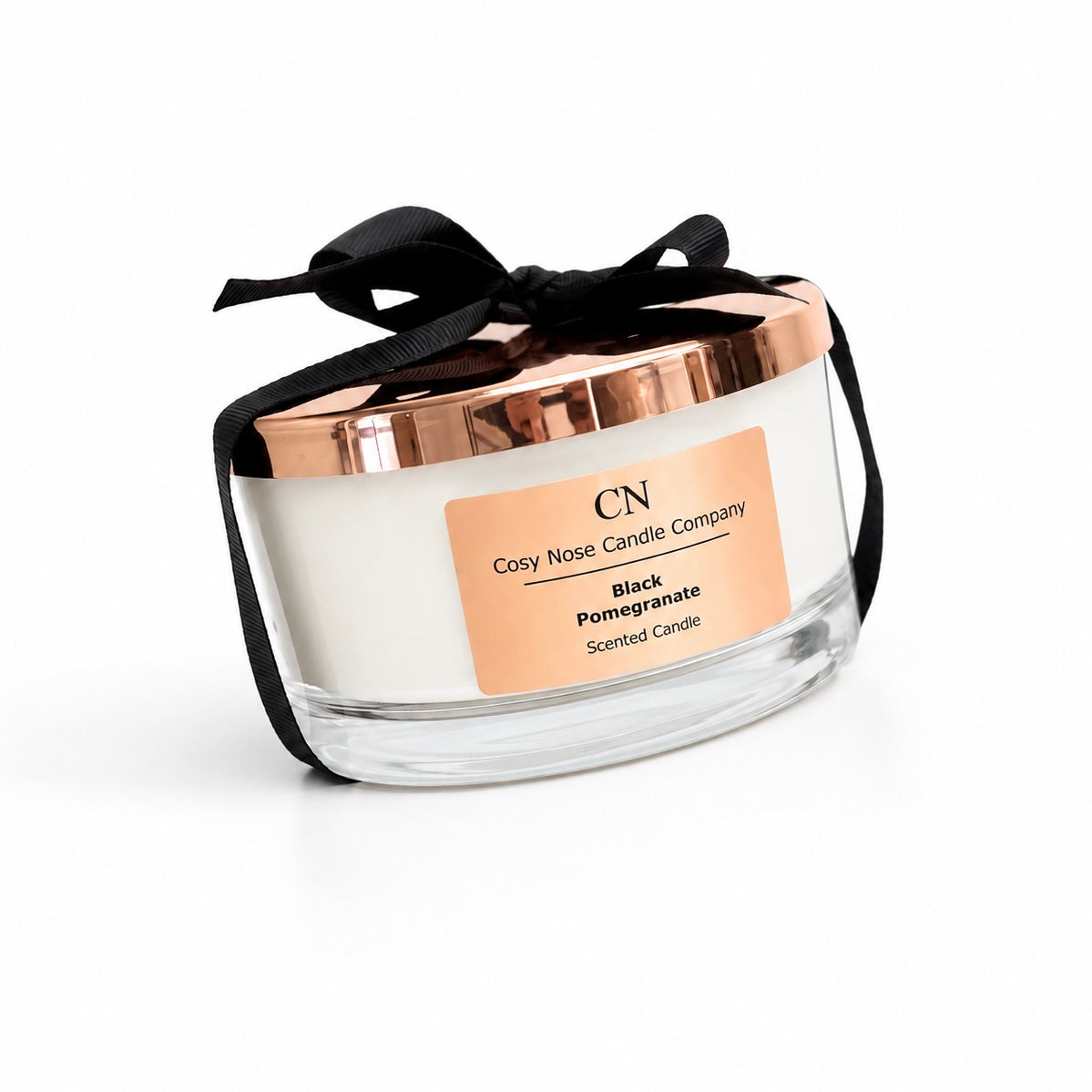 Clear Copper Tri Wick Candle