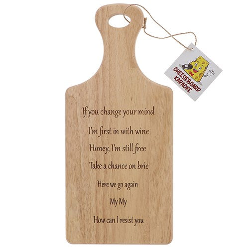 Cheese Board Karaoke: If You Change Your Mind