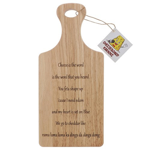 Cheese Board Karaoke: Cheese Is The Word