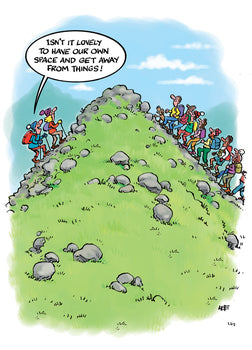 "Getting away from it all"