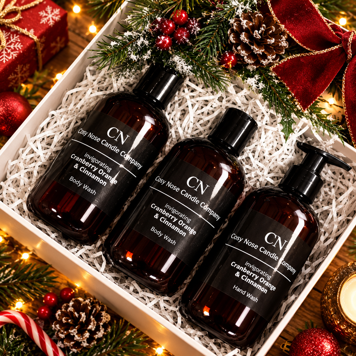 Festive Mix & Match Body Care Gift Set - White