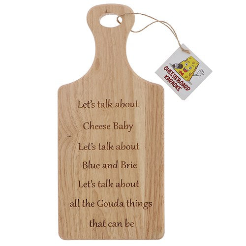 Cheese Board Karaoke: Let's Talk About Cheese