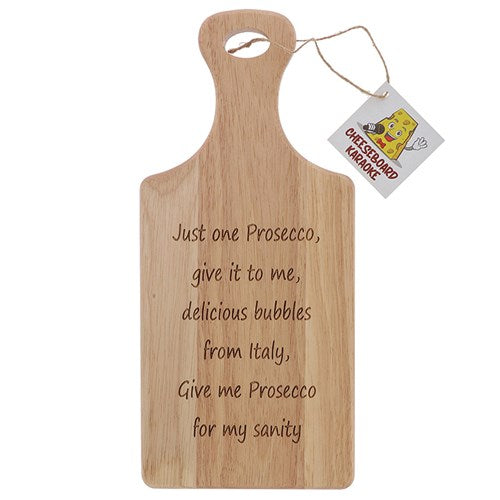 Cheese Board Karaoke: Just One Prosecco