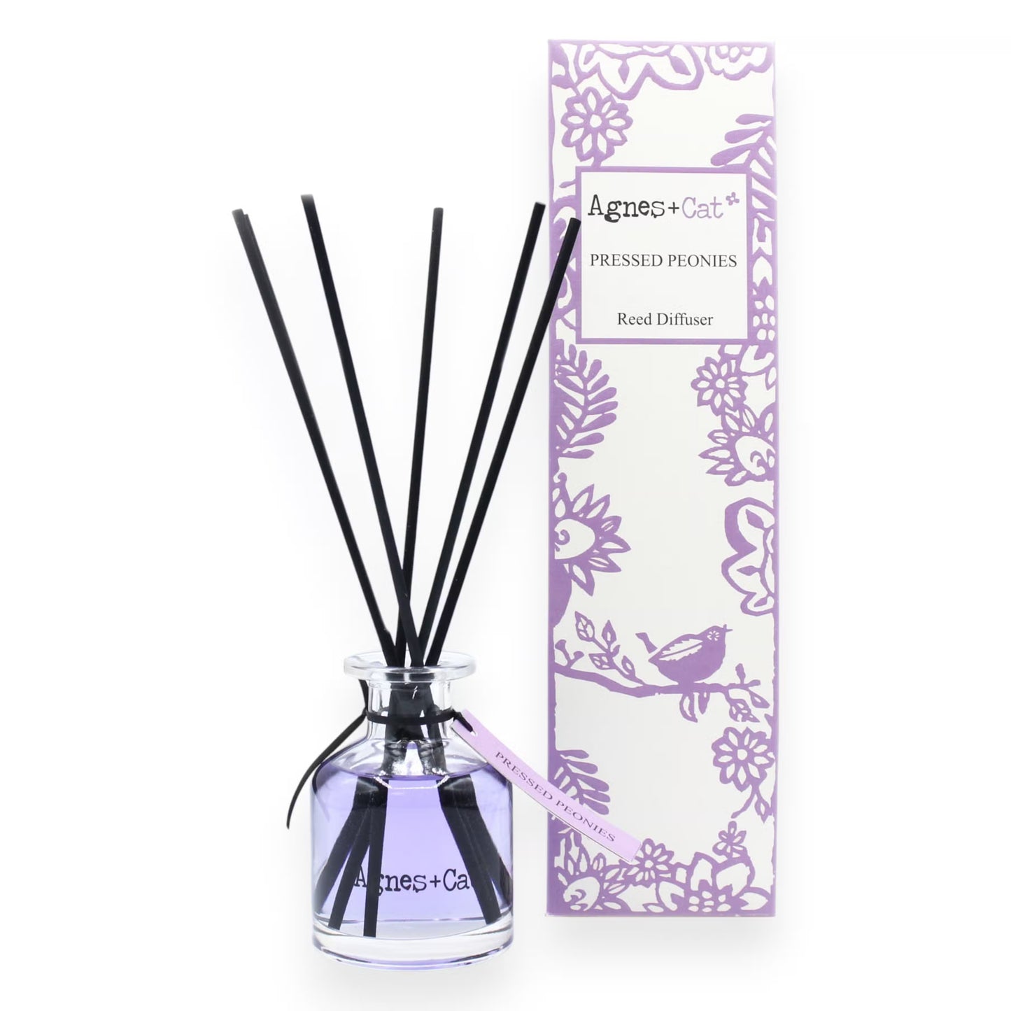Agnes + Cat Reed Diffuser - Pressed Peonies