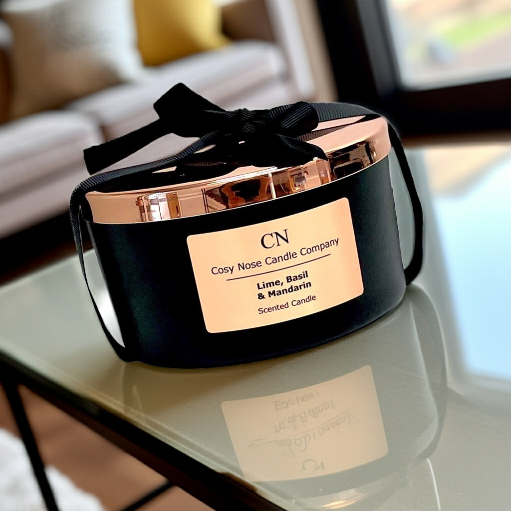 Black Copper Tri Wick Candle