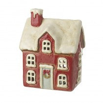 Village Pottery Large Christmas Tealight Holder/Lantern