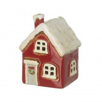 Village Pottery Christmas Tealight Holder/Lantern