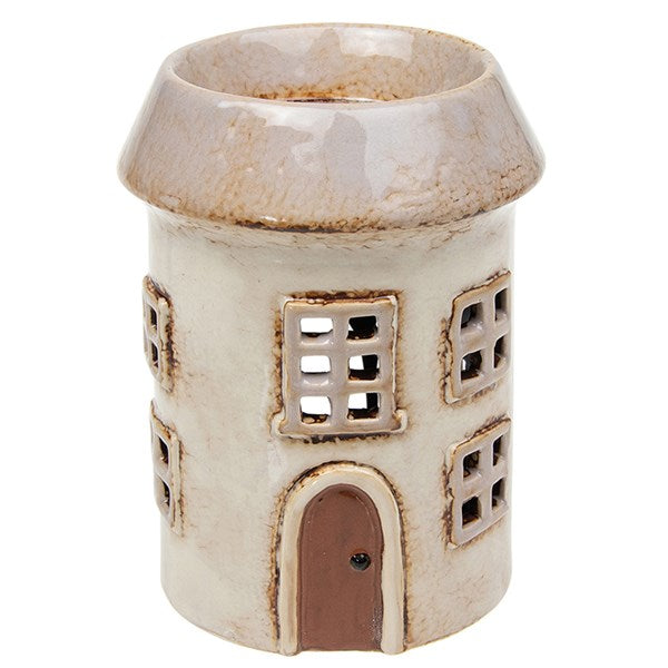 Village Pottery House Wax Burner (Cream)