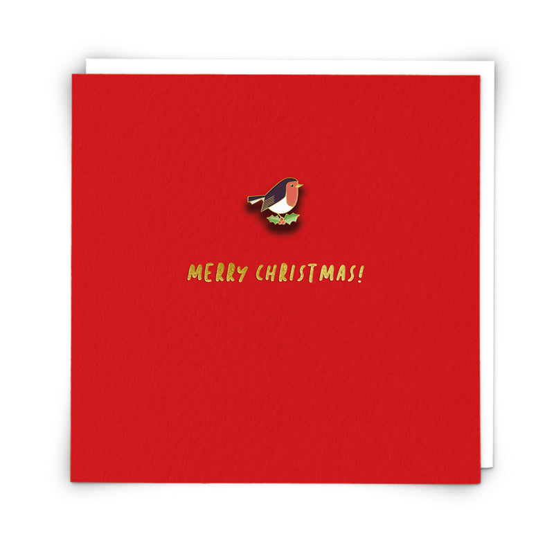 "Xmas Robin" Greeting Card