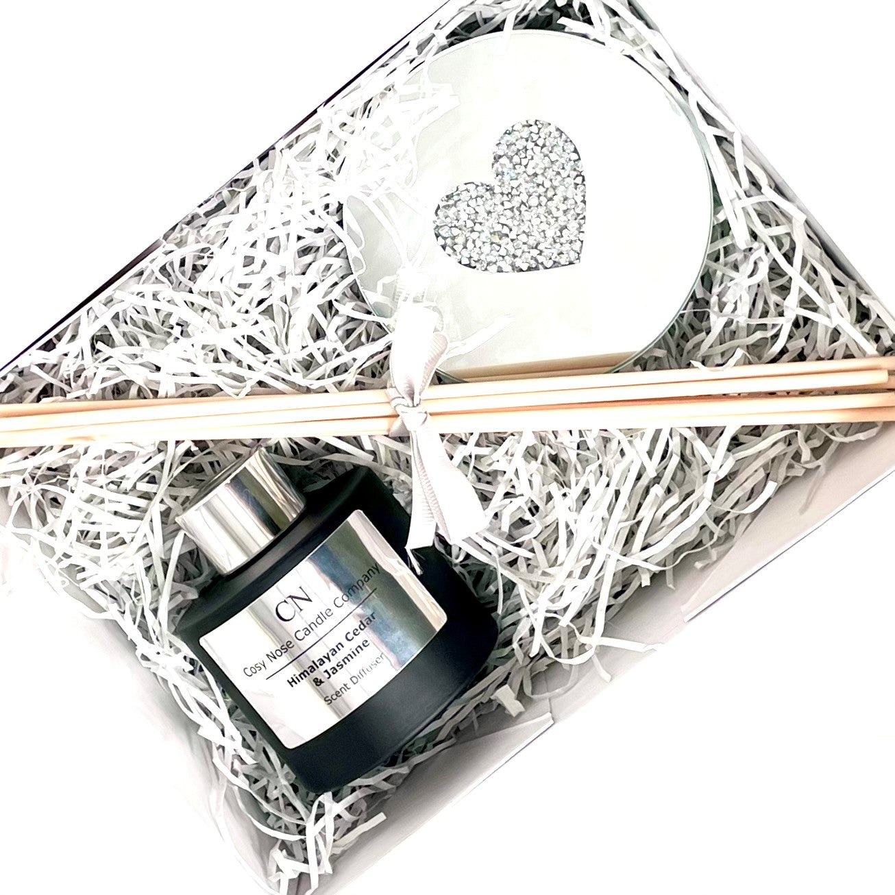 Black Silver Diffuser Gift Set