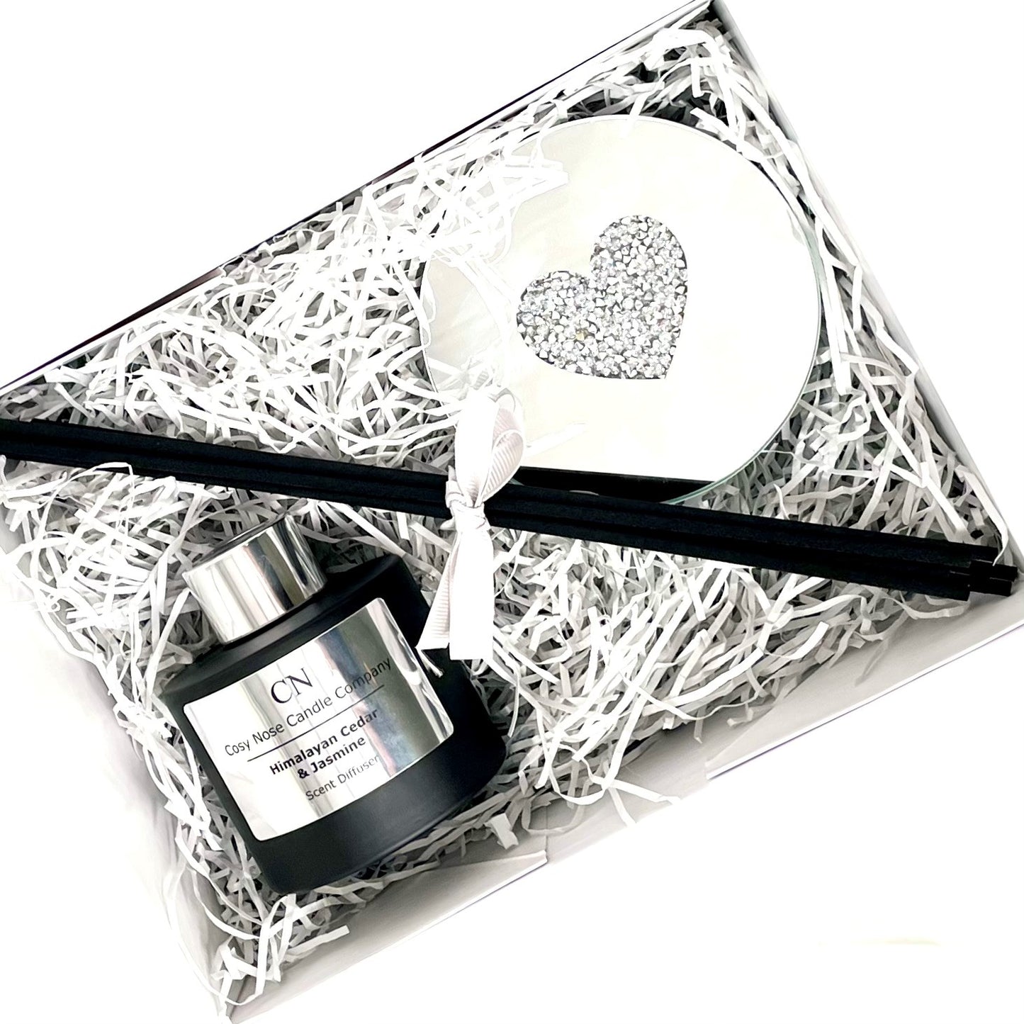 Black Silver Diffuser Gift Set