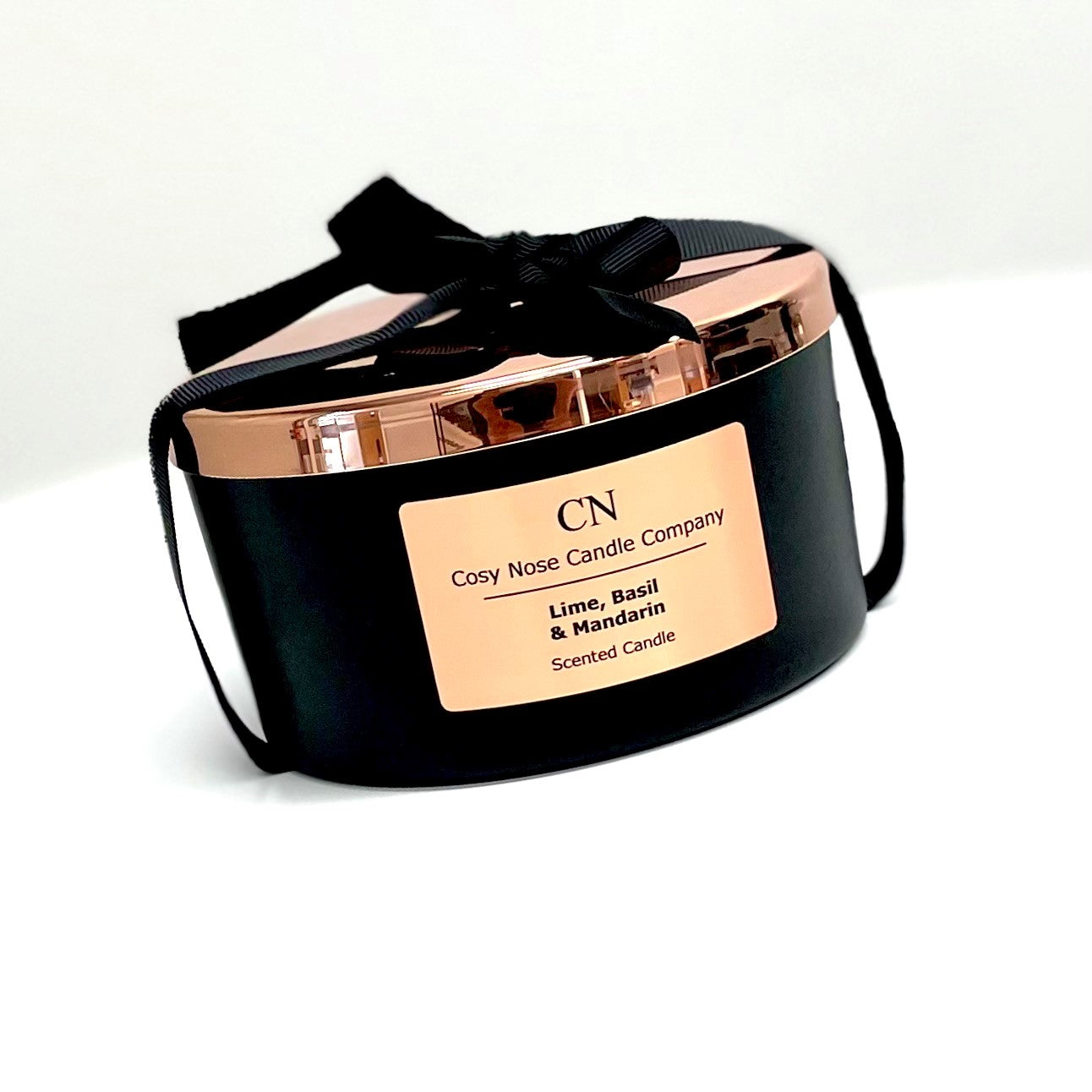 Black Copper Tri Wick Candle
