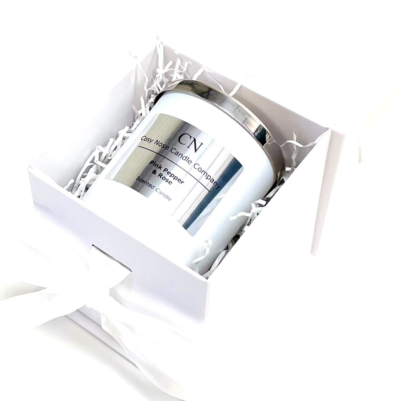 White Silver Candle