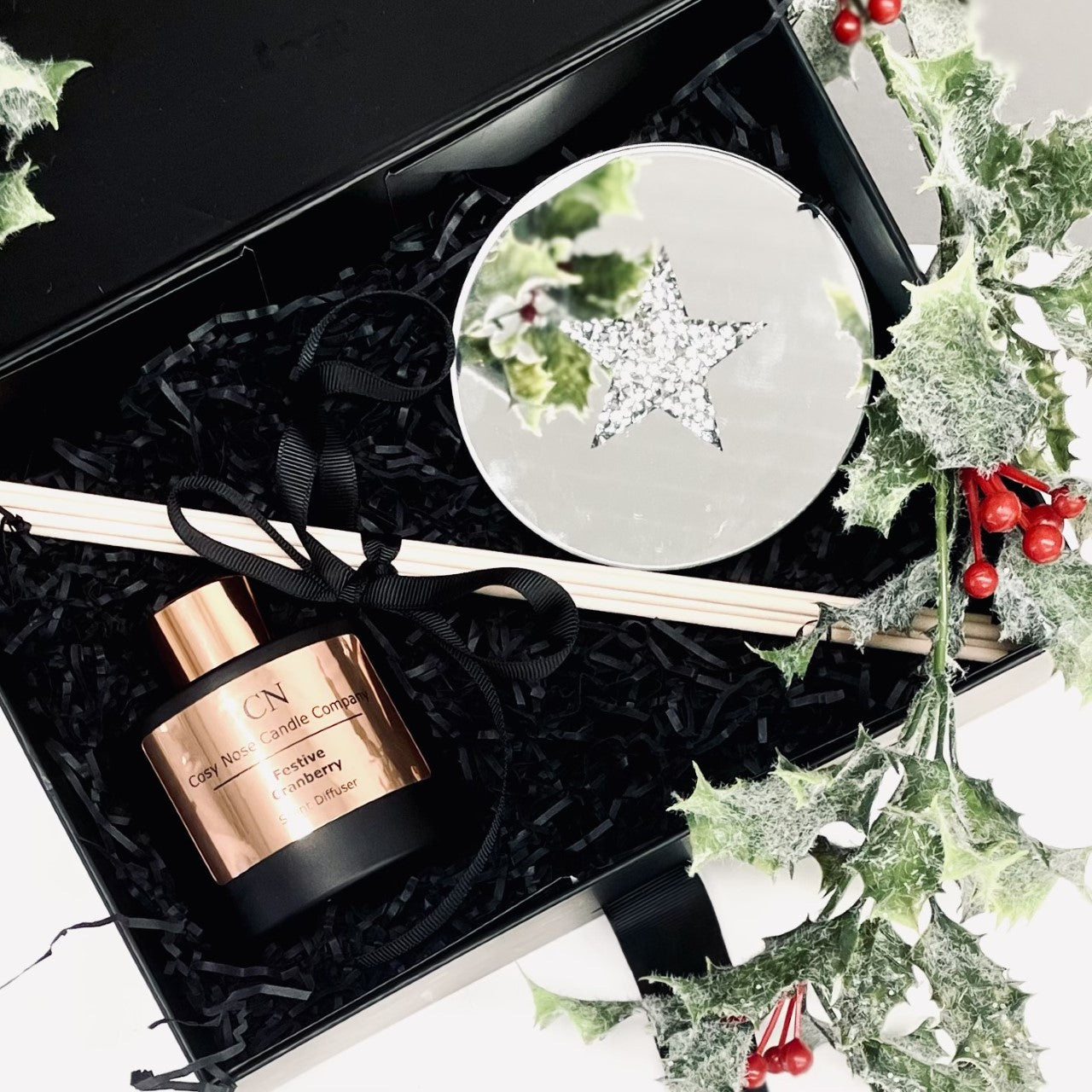 Festive Black Copper Diffuser