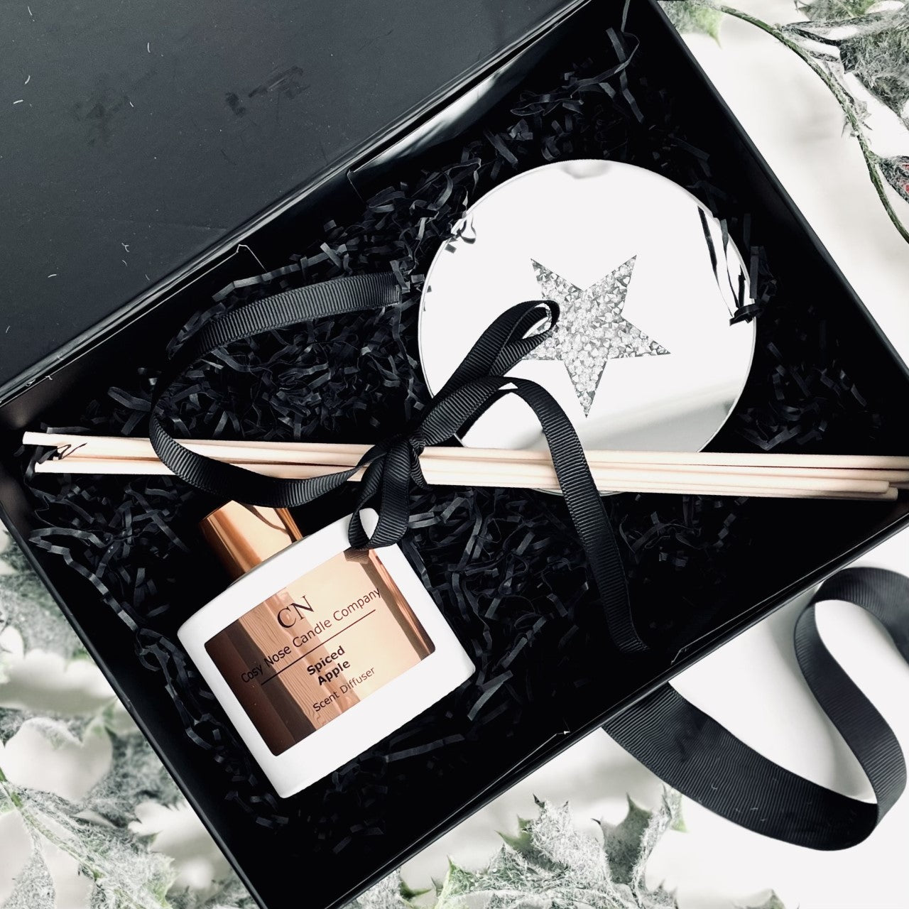 Festive White Copper Diffuser