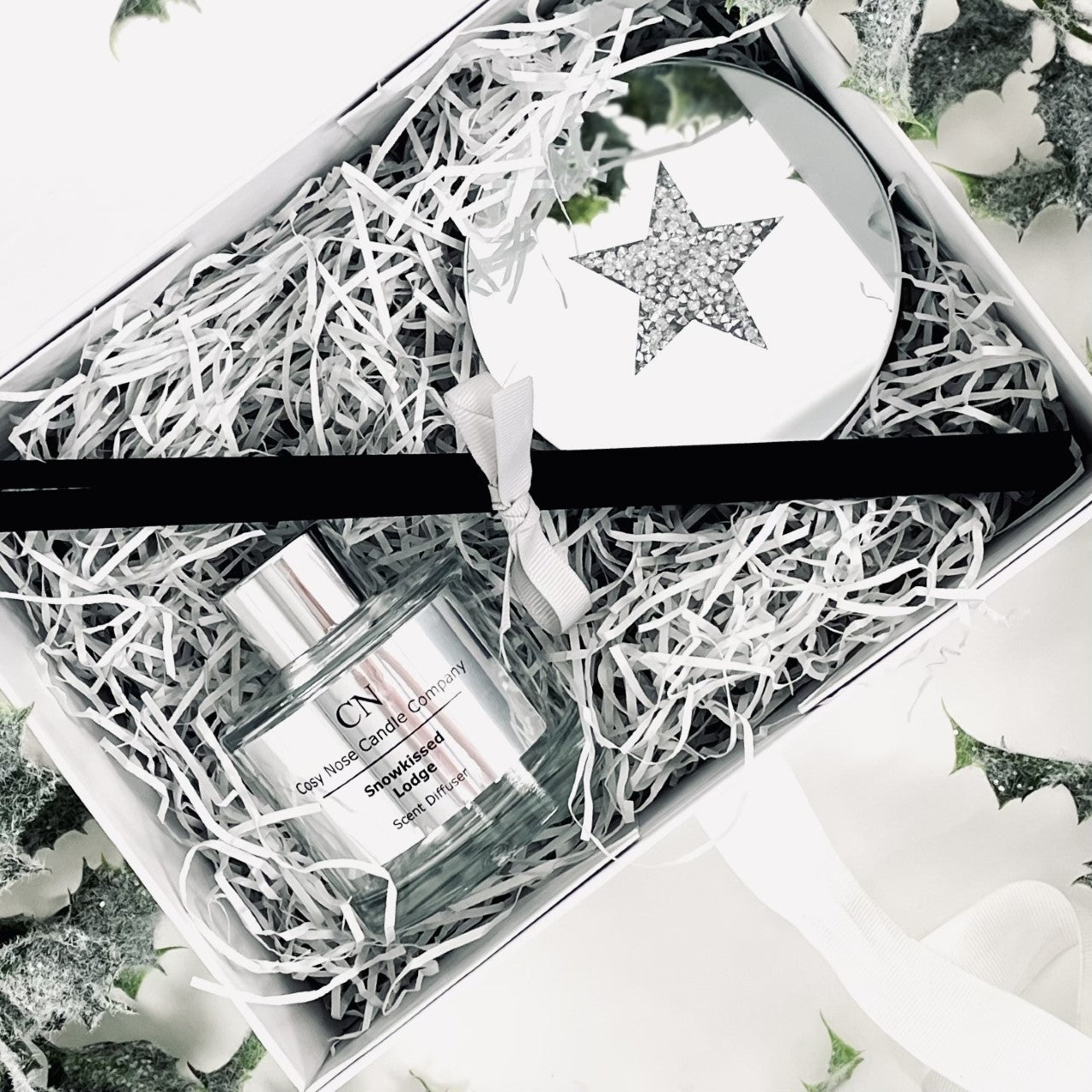 Festive Clear Silver Diffuser