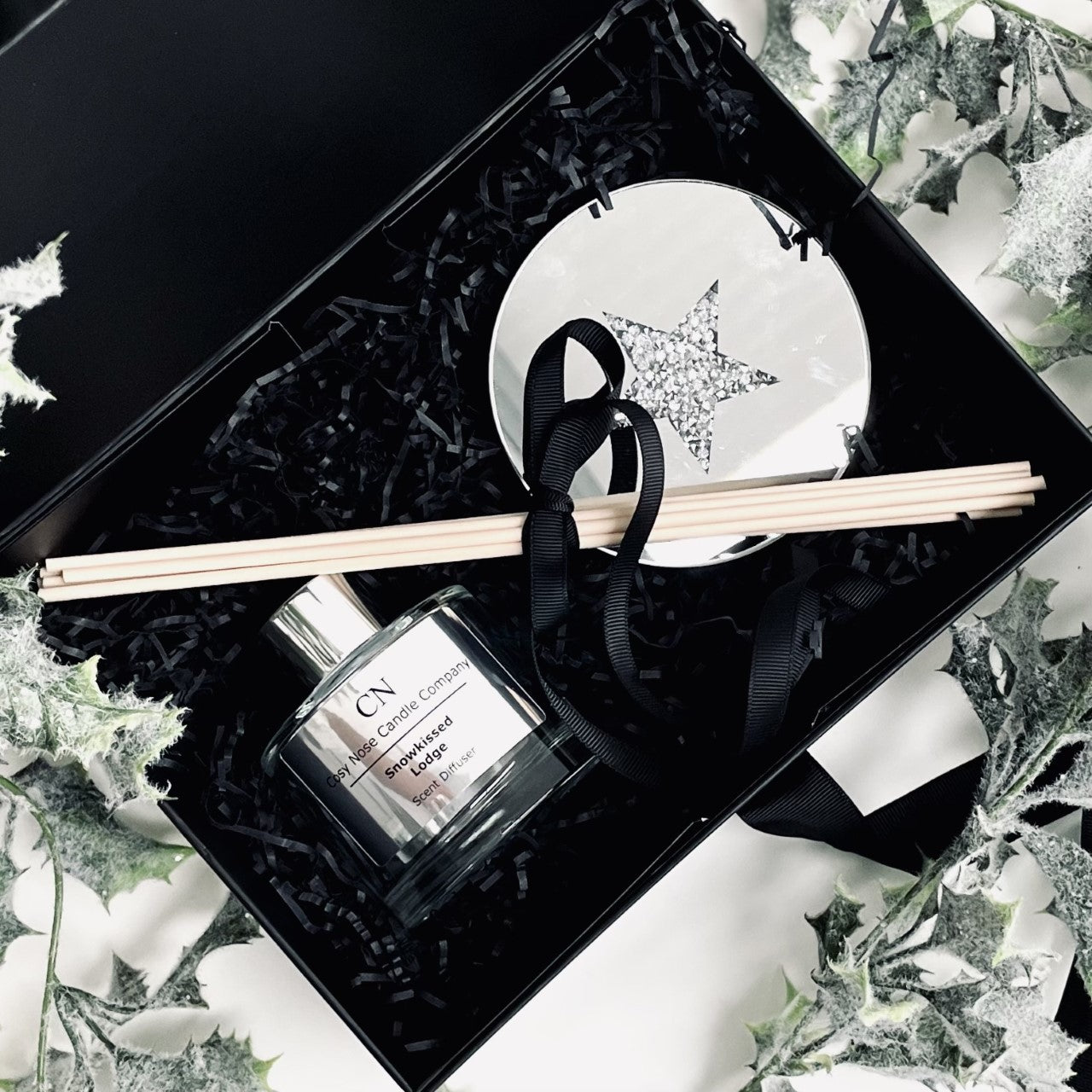 Festive Clear Silver Diffuser