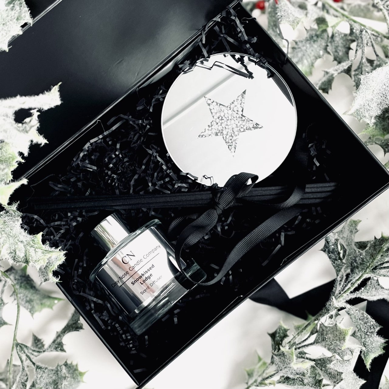 Festive Clear Silver Diffuser