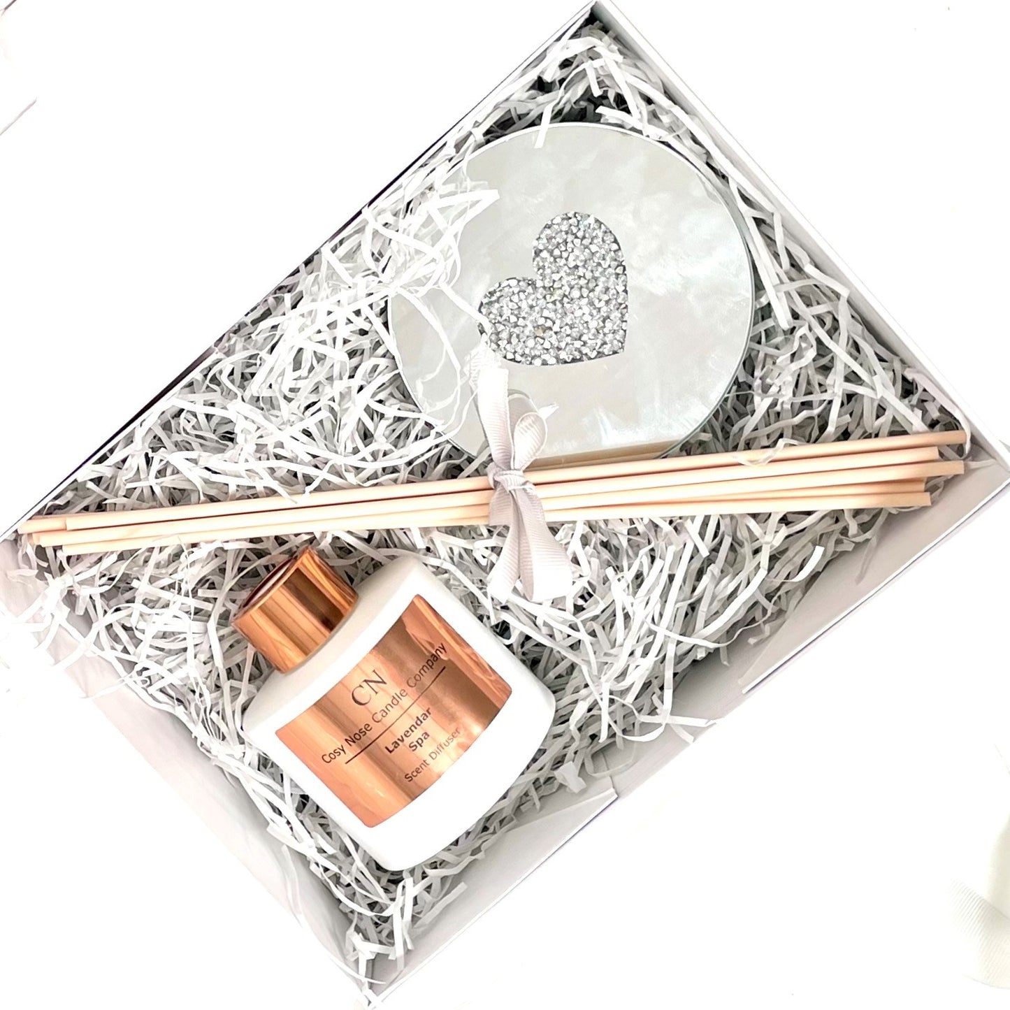 White Copper Diffuser Gift Set