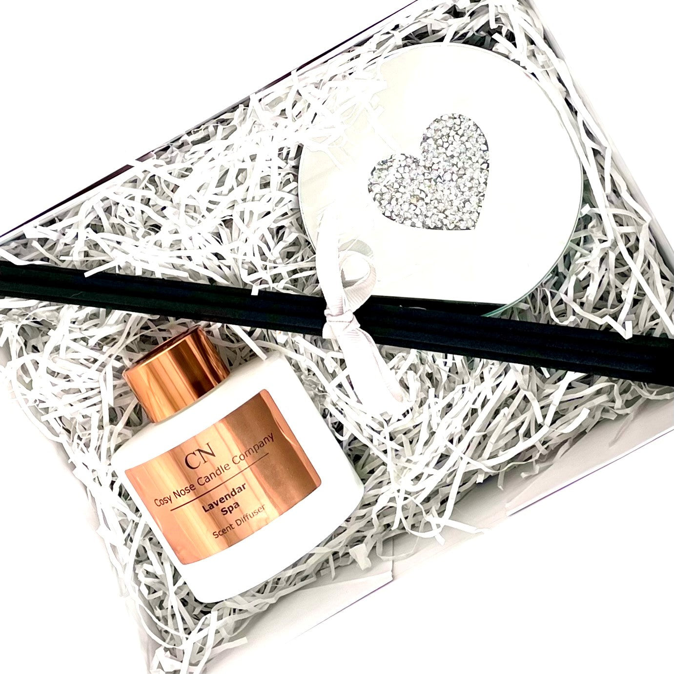 White Copper Diffuser Gift Set