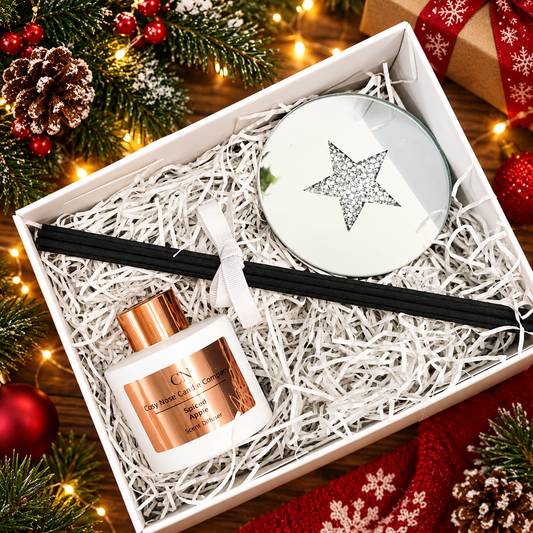 Festive White Copper Diffuser