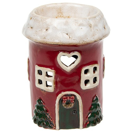 Village Pottery House Wax Burner (Xmas)