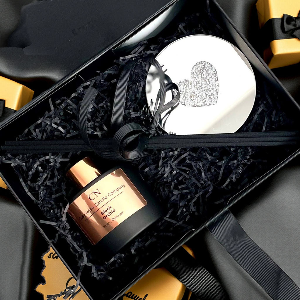 Black Copper Diffuser Gift Set