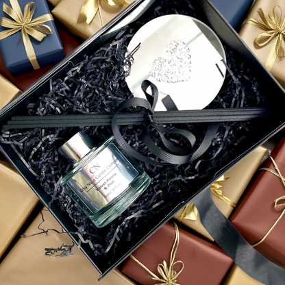 Clear Silver Diffuser Gift Set
