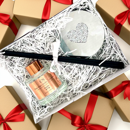 Clear Copper Diffuser Gift Set