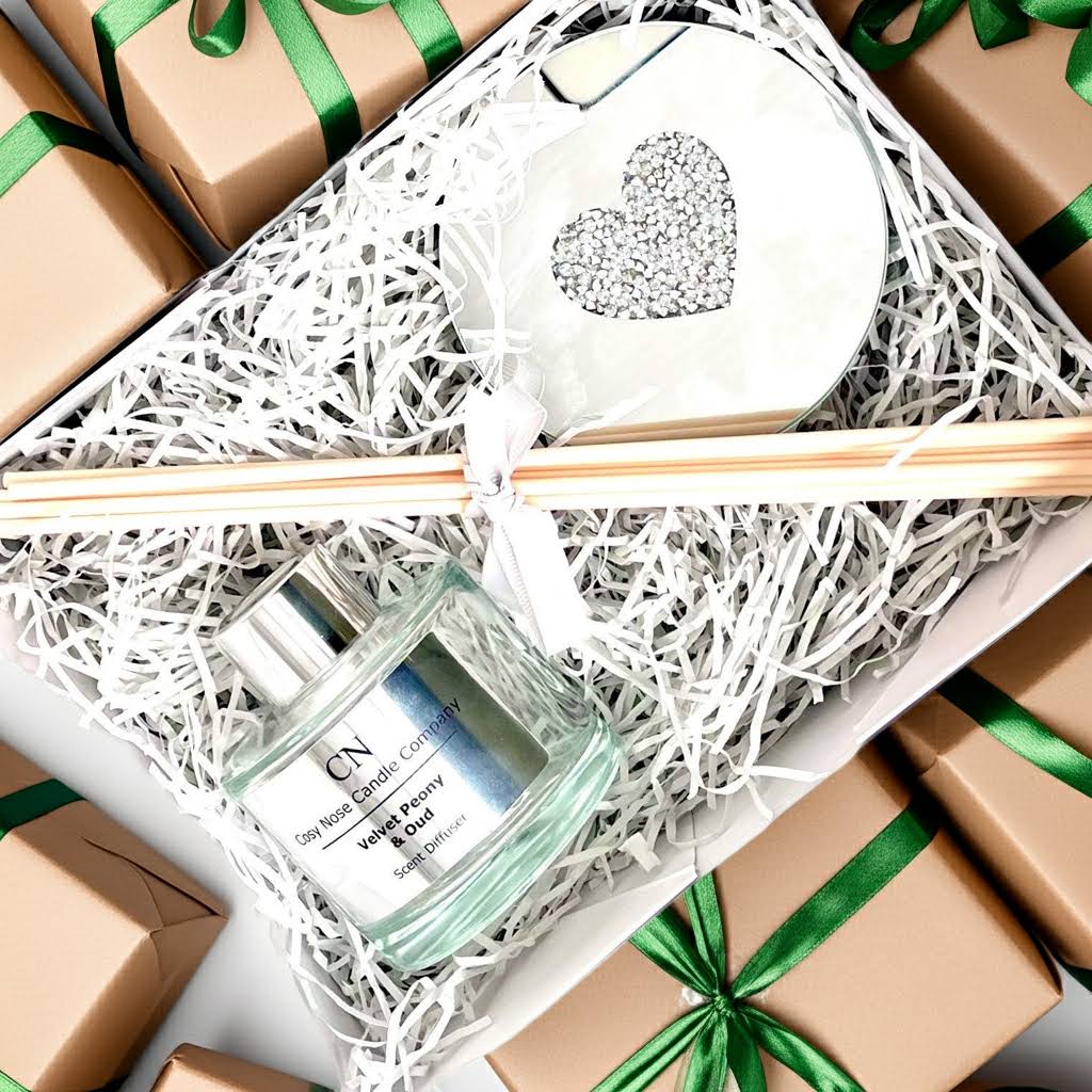 Clear Silver Diffuser Gift Set
