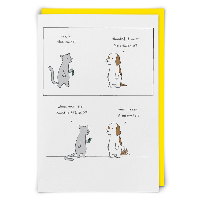 "Fitbit" Greeting Card