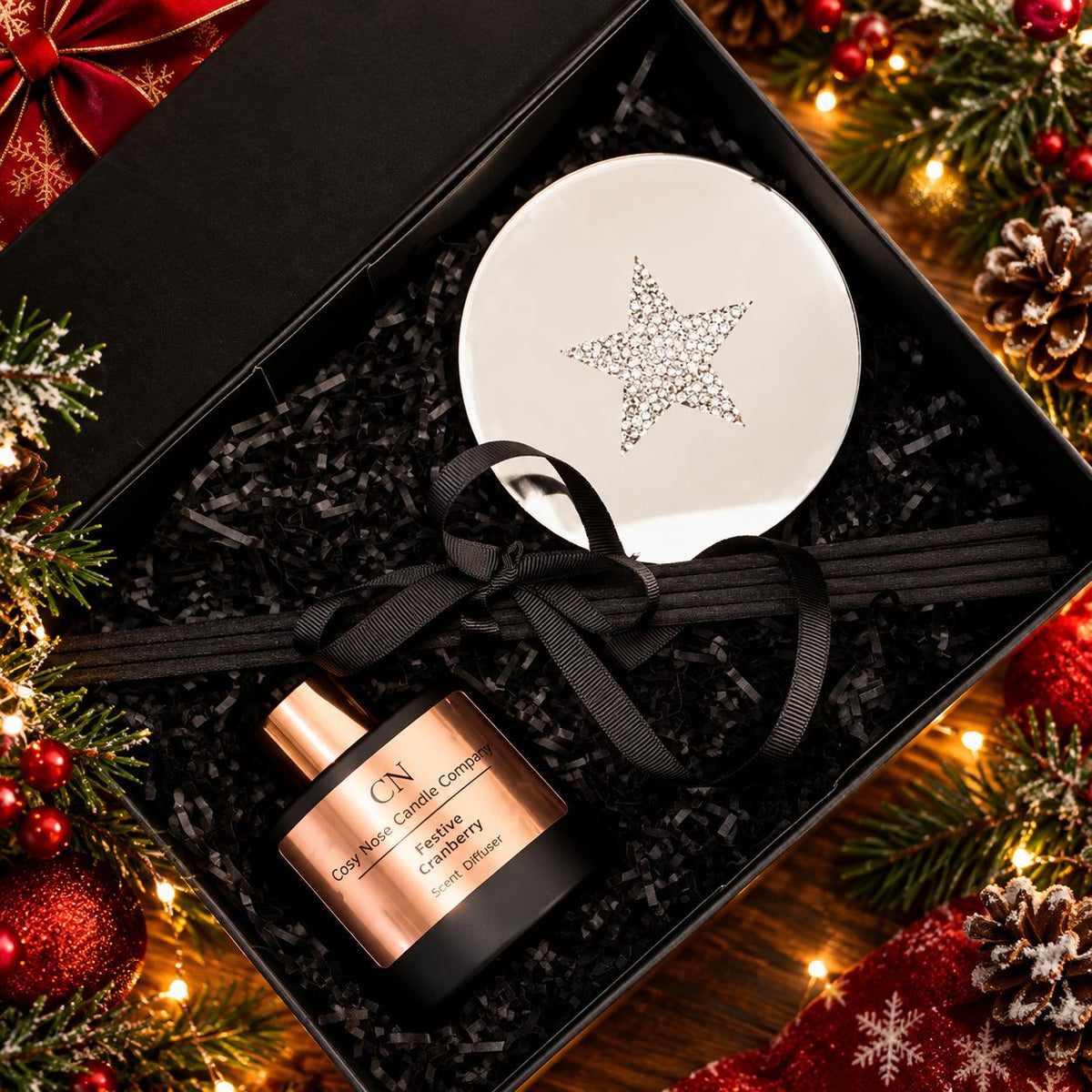 Festive Black Copper Diffuser