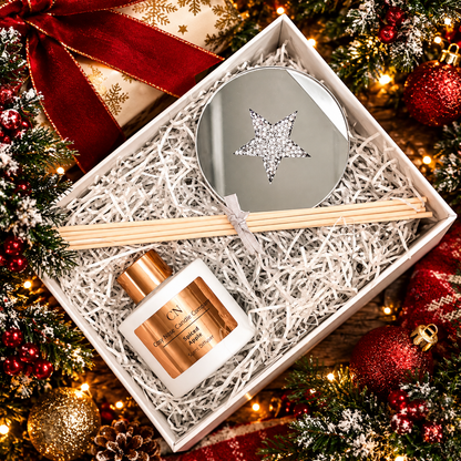 Festive White Copper Diffuser