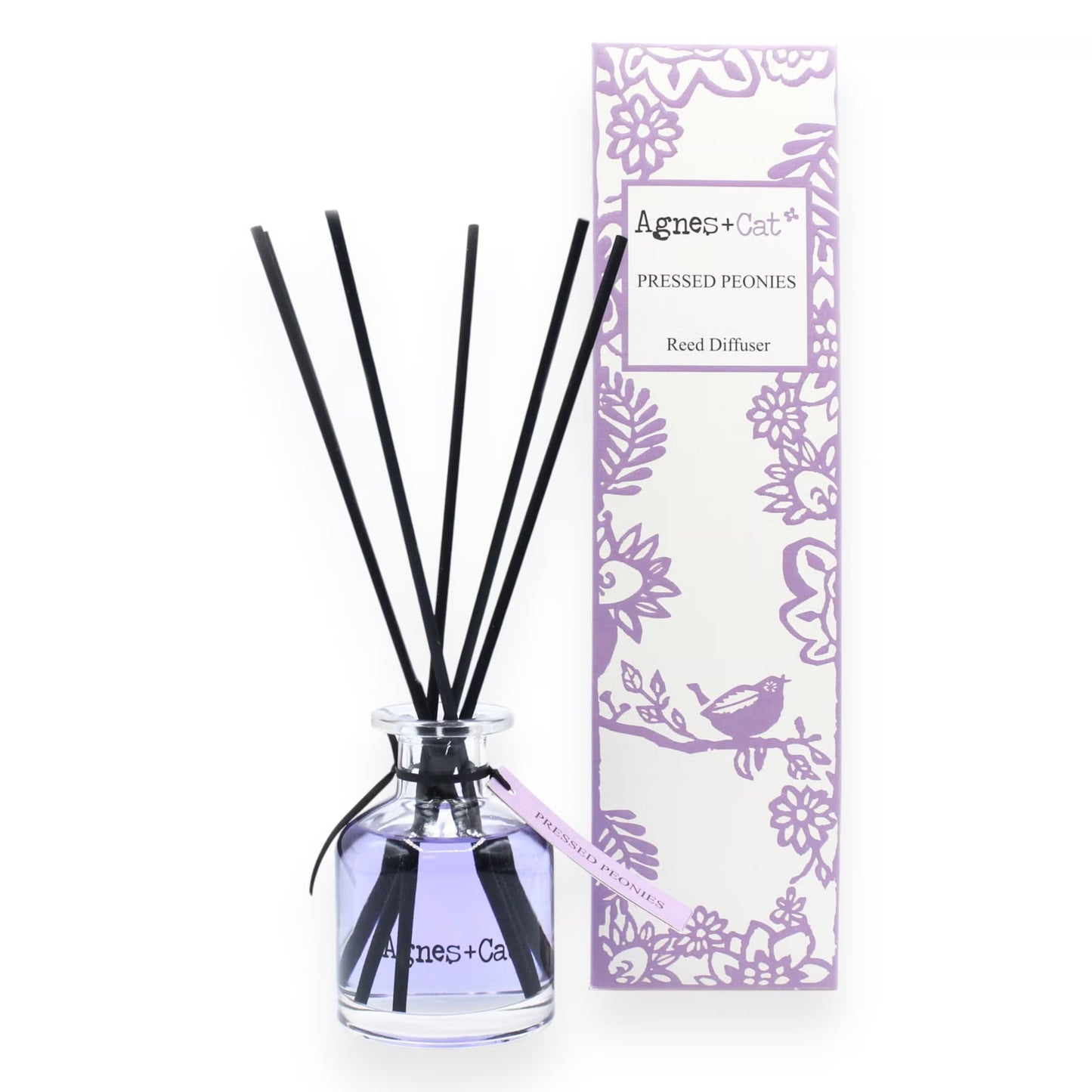 Agnes + Cat Reed Diffuser - Pressed Peonies