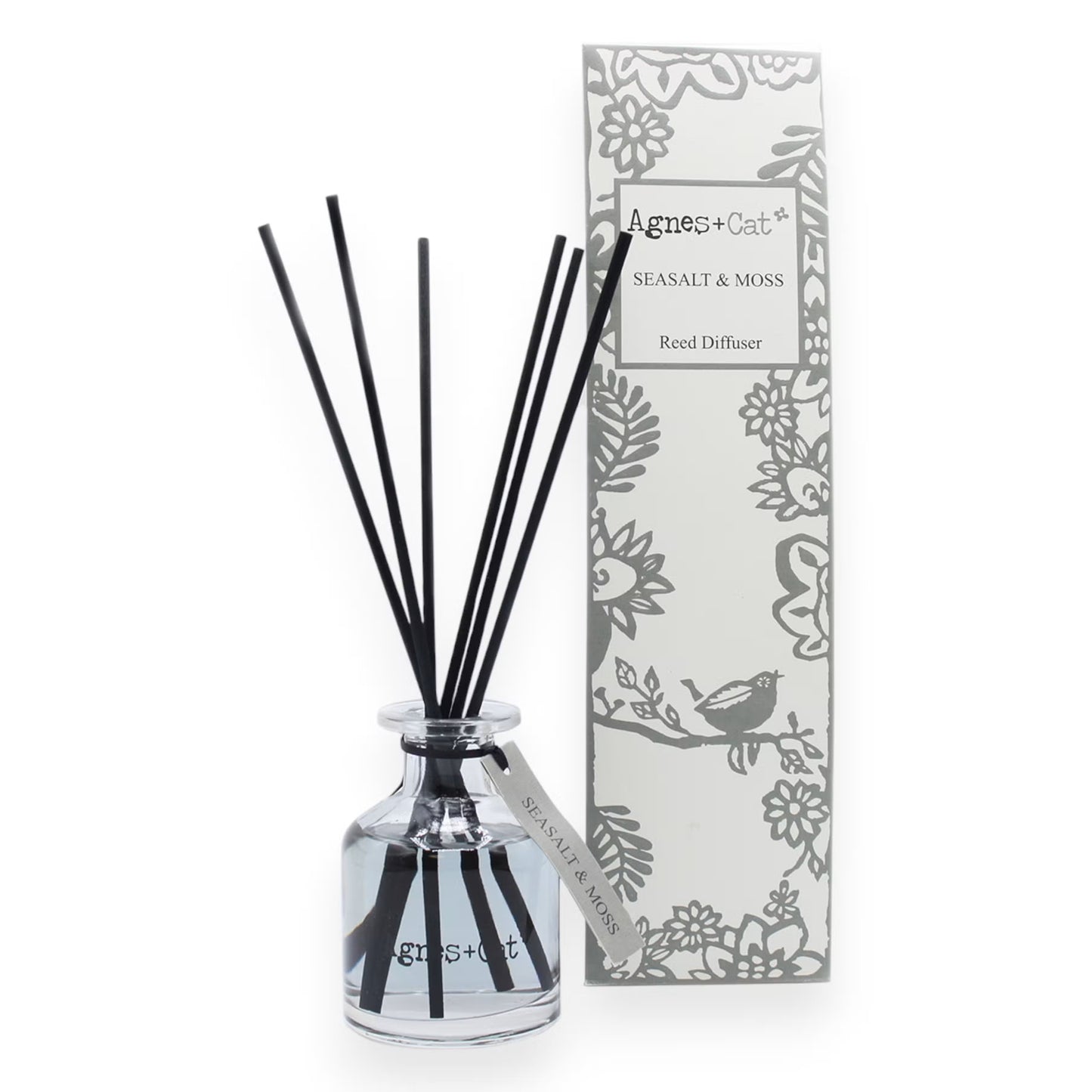 Agnes + Cat Reed Diffuser - Seasalt & Moss