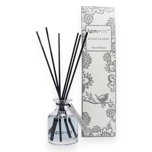 Agnes + Cat Reed Diffuser - Seasalt & Moss