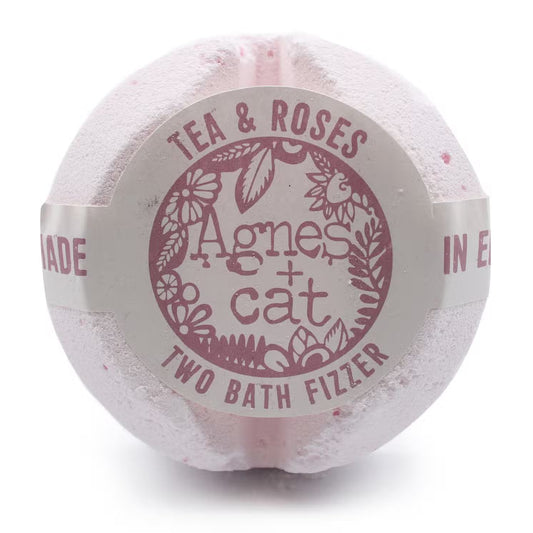 Agnes + Cat Bath Fizzer - Tea & Roses