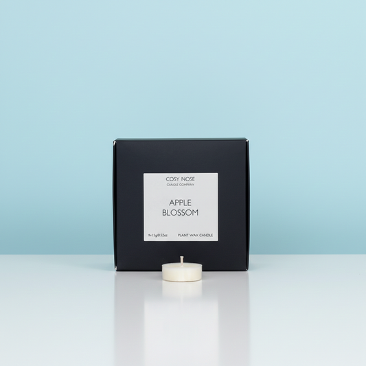 Box of 9 Scented Tealights - Apple Blossom