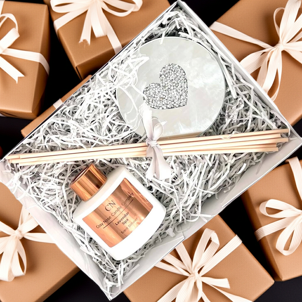 White Copper Diffuser Gift Set