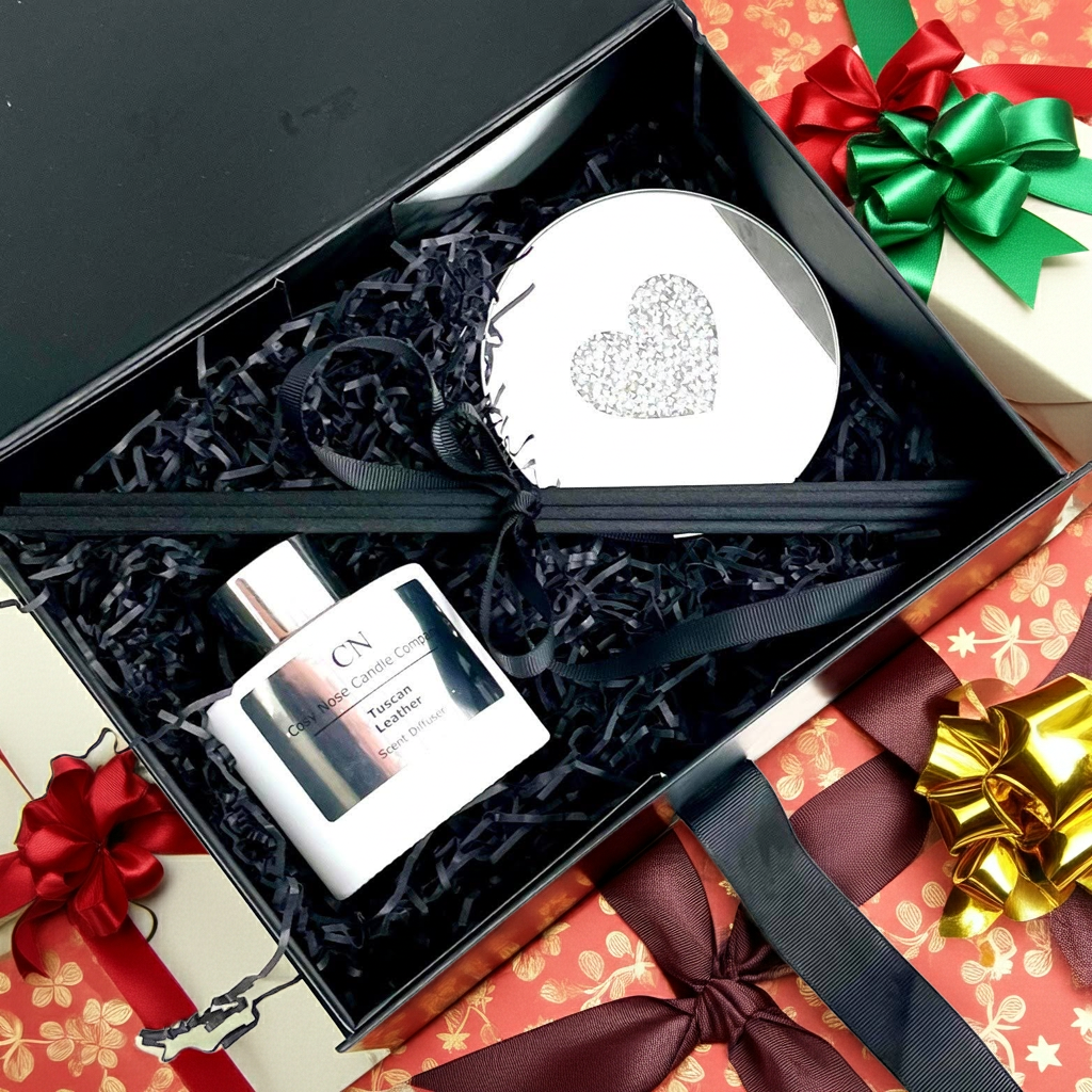 White Silver Diffuser Gift Set