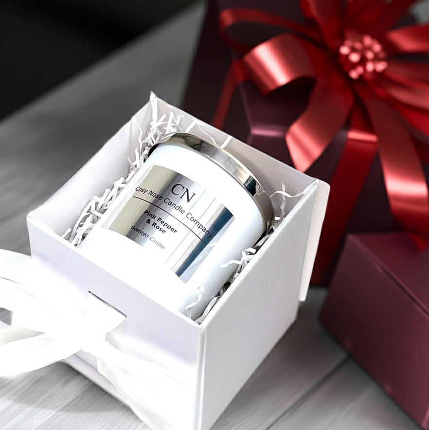 White Silver Candle