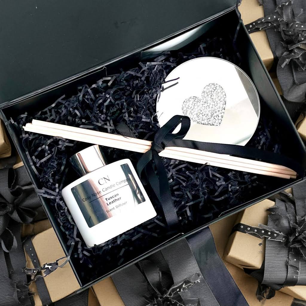 White Silver Diffuser Gift Set
