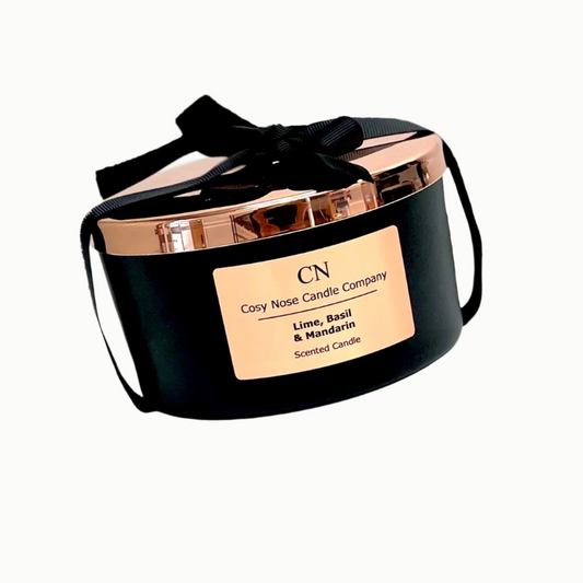 Black Copper Tri Wick Candle