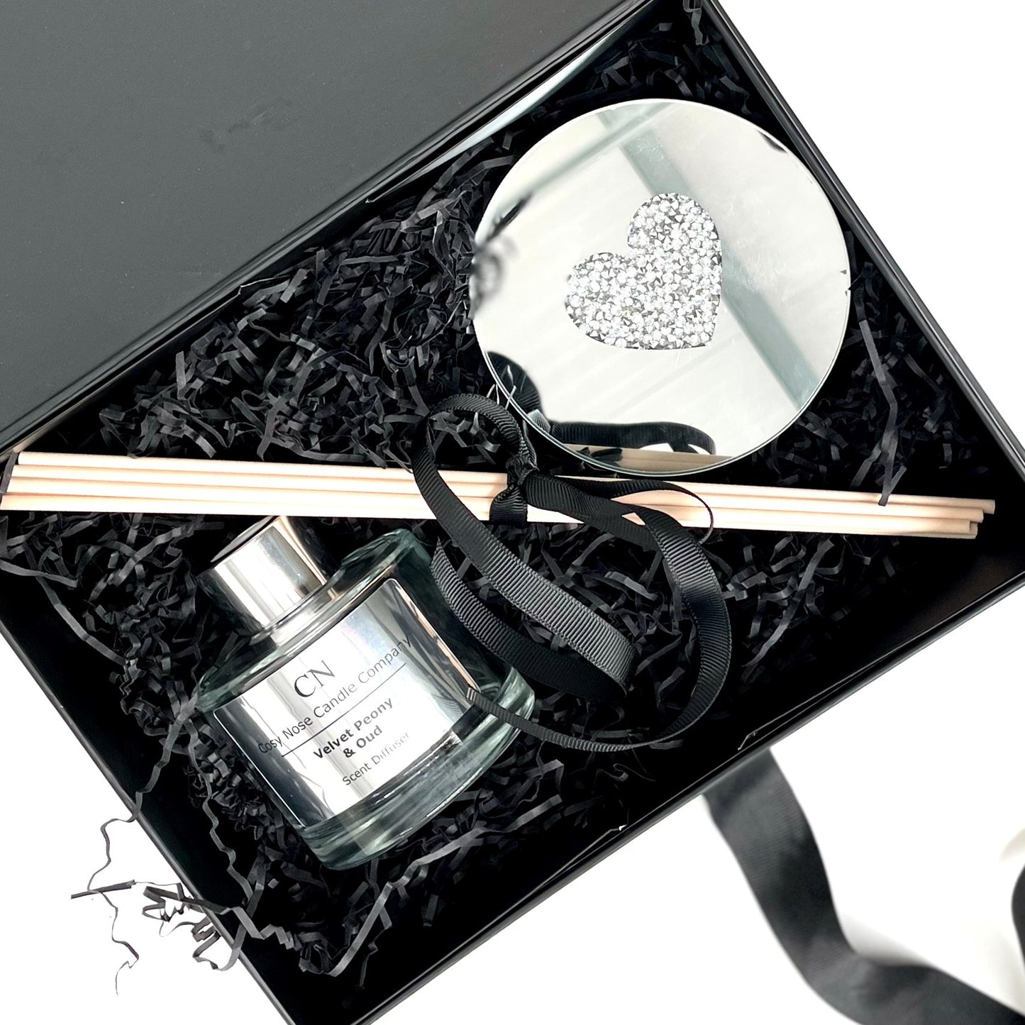 Clear Silver Diffuser Gift Set