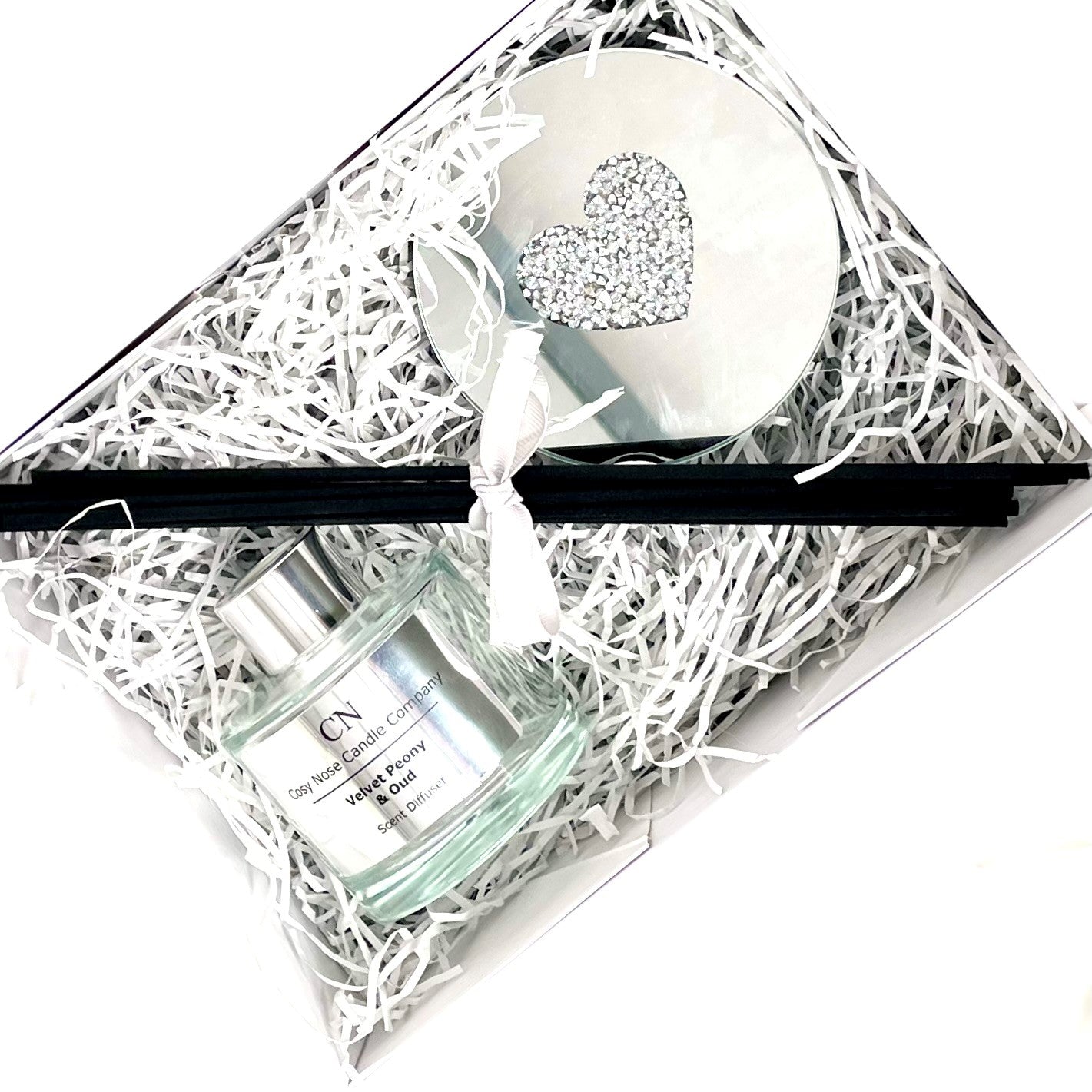 Clear Silver Diffuser Gift Set