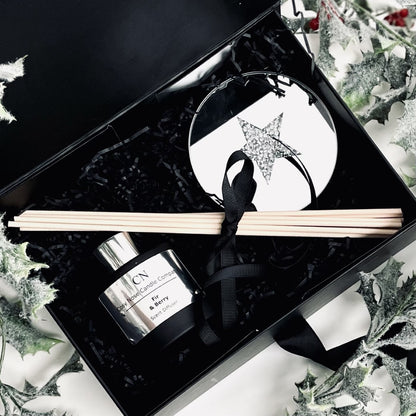 Festive Black Silver Diffuser