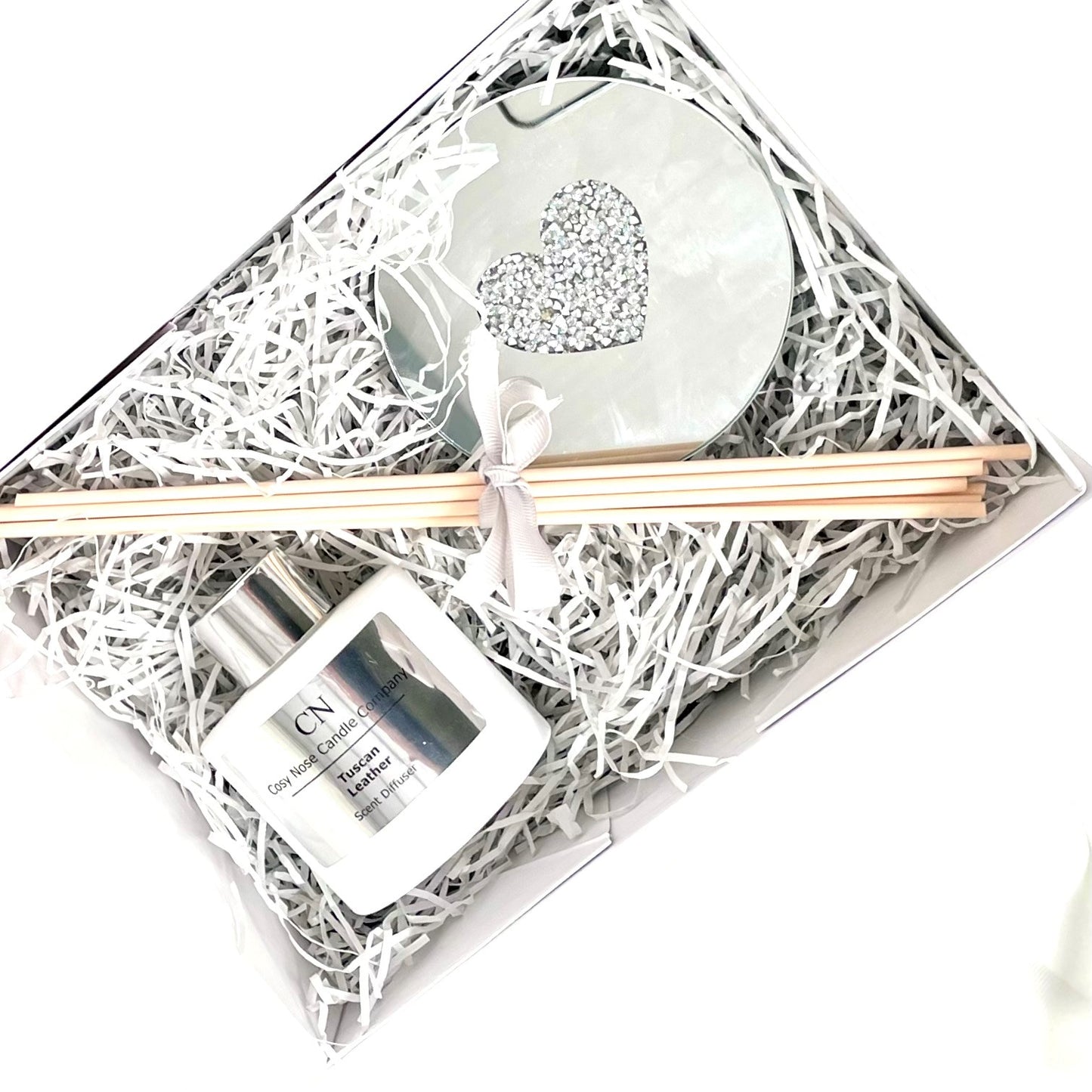 White Silver Diffuser Gift Set
